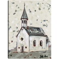 thumbnail image 1 of Cuadro Decorativo - Aquí está el campanario Jr  Impresión en canvas, estrechado., 1 of 2