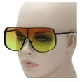 thumbnail image 2 of Oversized Flat Top Square VINTAGE RETRO SHIELD VISOR Women's Sunglasses Shield Sunnies, 2 of 2