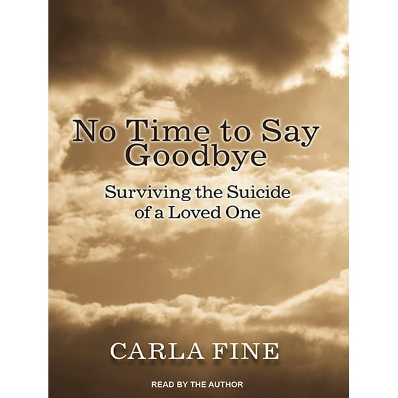 No Time to Say Goodbye: Surviving the Suicide of a Loved One (Audiobook)