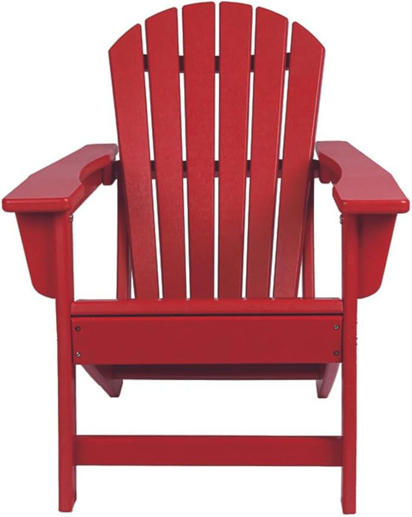 NewTechWood Child Adirondack Chair in Ruby Red