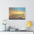 thumbnail image 3 of Scripture Walls Psalm 59:16 Sing of Your Strength Bible Verse Canvas Christian Wall Art Ready to Hang Unframed, 3 of 13