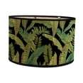thumbnail image 4 of Pantalla de bambú E27 con diseño de hojas para sala de estar Estilo C, 4 of 9