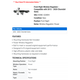 thumbnail image 2 of Front Right Window Regulator - Compatible with 2012 - 2020 Chevy Sonic 2013 2014 2015 2016 2017 2018 2019, 2 of 2