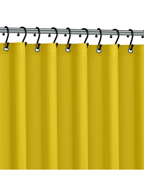 Yellow Shower Curtains in Shower Curtains