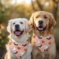 thumbnail image 2 of Dog Bandana 2 Pack,Pastel Halloween Icons Pattern Bandanas for Dogs,Cat Bandana,Small/ Large Dog Bandana 2 Size,Dog Bandanas Girl Boy, 2 of 5