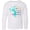 AA-White, variant on Inktastic Be a Mermaid Make a Splash Blue Mermaid Tail Long Sleeve Youth T-Shirt