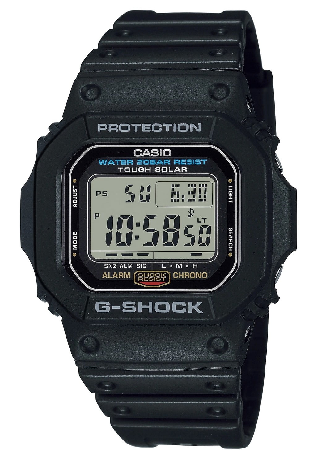 Casio Tough Solar Illuminator Digital Watch GW-M5610U Casio Tough Solar Illuminator Digital Watch GW-M5610U