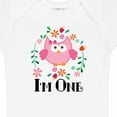 thumbnail image 4 of Inktastic First Birthday Owl 1 Year Old Girl Girls Baby Bodysuit, 4 of 5