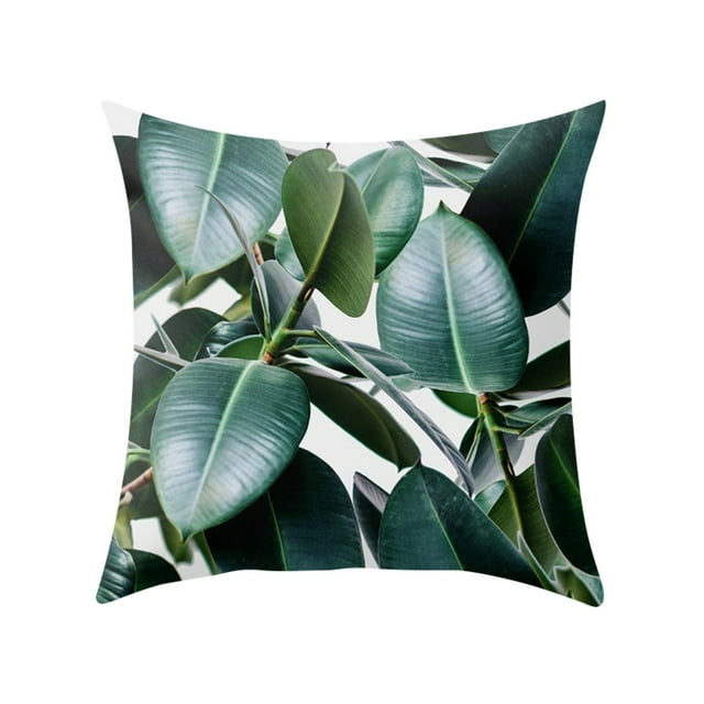 Housse de Coussin Carrée Décorative Moderne pour Sofa, Lit et Voiture 18 X 18 Pouces