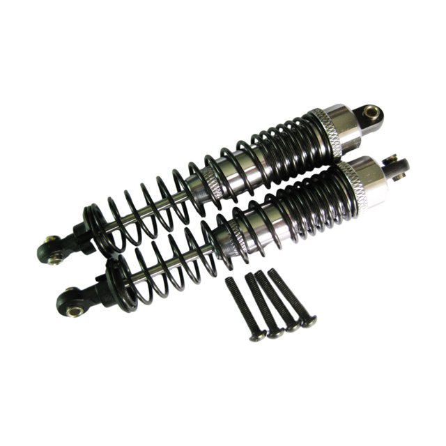 maskred Amortisseur d'Amortisseur Réglable en Métal 2piece pour 1/10 AXIAL SCX10 Réglable Titane 1Set