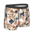 thumbnail image 4 of Uemuo Watercolor Plants Pattern Men's Boxer Briefs,Trunk Anti-Chafing,Comfortable, Durable, and Stylish Underwear-Medium, 4 of 9