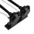 thumbnail image 2 of Bocina de aire eléctrica redonda BuyWeekMX negra DC 12V 110dB, 2 of 10