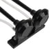 thumbnail image 1 of Bocina de aire eléctrica redonda DC 12V 110dB, sonido fuerte, bocina negra impermeable para coches, camiones, motocicletas y barcos, 1 of 14