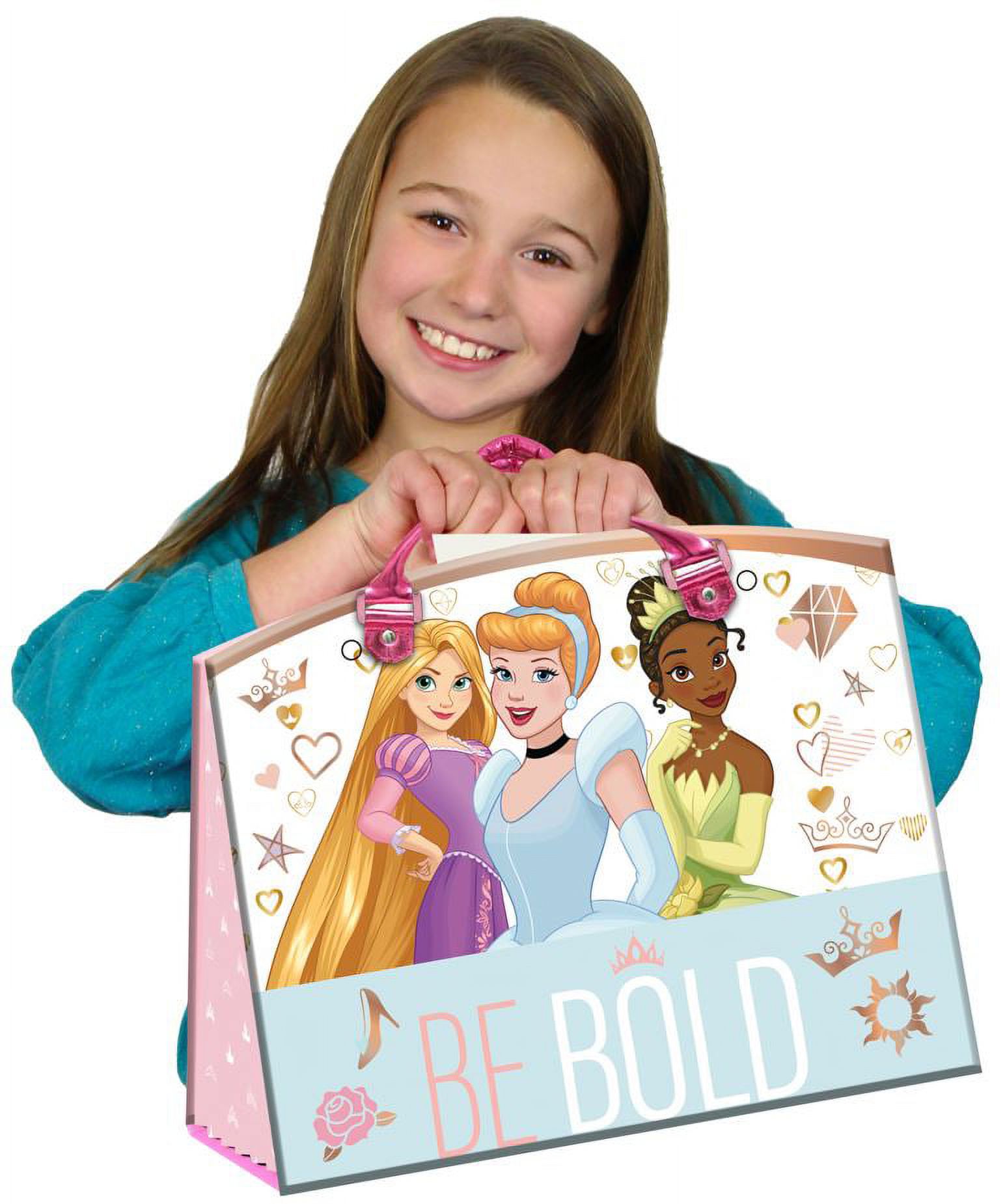Disney Princess Girls Activity Tote Art & Craft 100 Pieces Kit Value Box, for Child - image 3 of 6