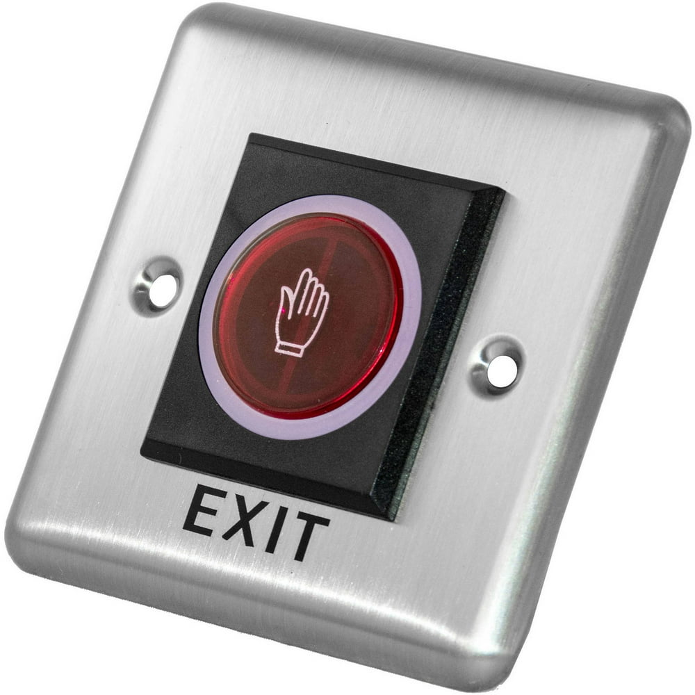 ALEKO LM279 Touchless No Touch Door Infrared Sensor Exit Button Switch