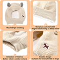 thumbnail image 3 of Pet Ear Muffs Winter Dog Ear Protection Warm Pet Head Wrap Dog Snood, 3 of 5