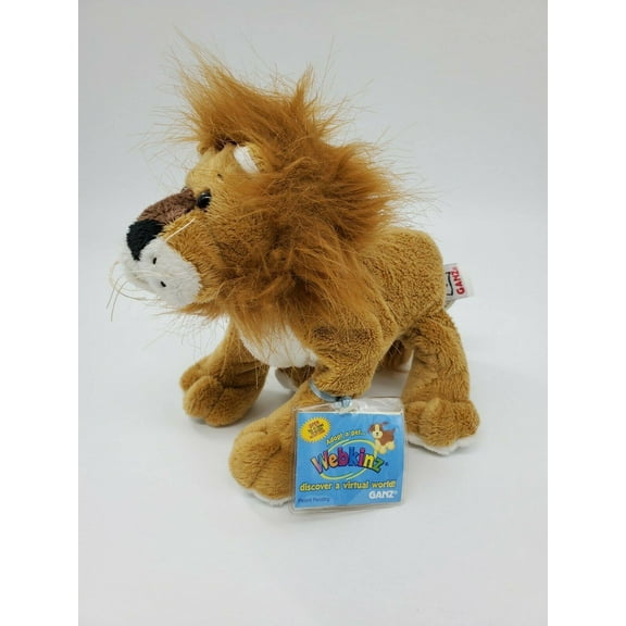 Webkinz - Caramel Lion Regular Size Plush (Sealed Webkinz Code) Bonus 1 Webkinz Cards