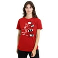 thumbnail image 4 of Disney Womens Mickey Mouse Geometric Shapes T-Shirt, 4 of 6