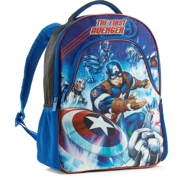 Avengers Captain America 16 Inch Backpack Walmart