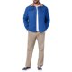 thumbnail image 2 of Abrigo de invierno para hombres INSPIRE CHIC con cuello, botones en la parte delantera, forro de felpa, bolsillos, chaqueta de camionero M azul, 2 of 6