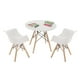 thumbnail image 1 of Mesa con 2 Silla Berlin con Descansabrazos infantil (Blanco), 1 of 1