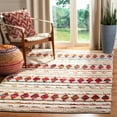 thumbnail image 2 of SAFAVIEH Natura Yadira Striped Area Rug, Ivory/Red, 6' x 9', 2 of 10