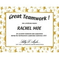 thumbnail image 3 of Great Papers! Twinkle Gold Foil Certificate, 8.5" x 11", 50 Count (2014025), 3 of 3