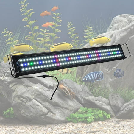 

HUNLUYEN 30in LED Aquarium Light 129 Colorful LED