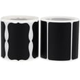 thumbnail image 1 of 300 Waterproof Black Paper Stickers for Decoration with Durable Raw Material Names, 1 of 9