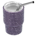 thumbnail image 1 of Mini Tumbler Bling Tumbler Diamond Tumbler with Straw Small Glitter Tumbler for Beer, 1 of 6