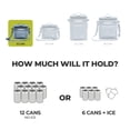 thumbnail image 4 of Cooler CORE 12 latas, suave, a prueba de fugas, impermeable, portátil, 4 of 9