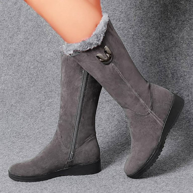Wide calf hotsell sweater boots