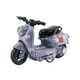 thumbnail image 1 of Motocicleta de juguete para niños, recargable, con tracción a la fricción, con piezas móviles, ruedas antideslizantes y asiento abatible., 1 of 5