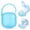 Blue, variant on QBgugu PP Pacifier Case Pacifier Accessory Case, Portable Baby Pacifier Organizer, Travel Pacifier Teat Cradle Storage Box