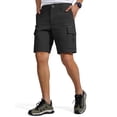 thumbnail image 2 of Pantalones de senderismo impermeables de secado rápido FREE SOLDIER negro 107x81 cm, 2 of 7