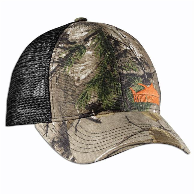 Custom Camo Mesh Trucker Hat Sheep Side View Embroidery Cotton One Size 