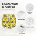 thumbnail image 5 of Disketp Honeybee Print Women's Shorts Workout Shorts for Athletic Gym Running Shorts with Phone Pockets X-Large, 5 of 8