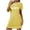 Yellow, variant on Nightgowns for Women Short Sleeve Sleep Tee Pullover Night Shirts Sleep Shirt Soft Night Gown Sleep Dress
