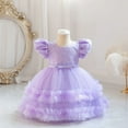 thumbnail image 2 of IROINNID Toddler Girl Party Princess Dress Sleeveless Long Dress 18M, 2 of 6