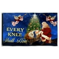 thumbnail image 3 of Baby Jesus Grommet Flag Every Knee Shall Bow Flag Banner with Grommets 3x5Feet Man cave Decor, 3 of 6