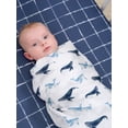 thumbnail image 2 of Gerber Baby Boy or Girl Unisex Muslins Swaddle Blanket, 2-Pack, Coastal Calm, 2 of 11