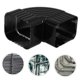 thumbnail image 4 of TABLETREANDS Protector Para Bajante De Canalón Negro De Instalación Rápida Y Alta Durabilidad En Exteriores, 4 of 8