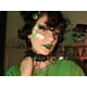 thumbnail image 5 of Gargantilla circular de cuero PU, Gargantilla gótica con tachuelas negras, Collar con remaches Punk Rock, tamaño ajustable, 5 of 5