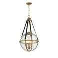 thumbnail image 3 of Bozeman 4-Light Pendant in Warm Brass, 3 of 6