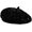 Black, variant on Women Sparkly Sequin Beret Hat Shining French Style Beanie Cap Artist Hat for Festival Party Dance Club