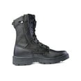 thumbnail image 4 of Ridge Men 8" Waterproof Leather Non-Slip Tactical Military Work Black Shoe Boot, S8.5W, 4 of 5