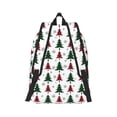 thumbnail image 3 of Daiia Buffalo Plaid Christmas Trees Vintage Canvas Backpack for Men and Women ,Hiking Backpack,Travel Laptop Bag for School,Large Capacity Backpack, 3 of 8