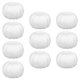 thumbnail image 2 of 10 calabazas de espuma blanca para decoración, adorno para pintar, regalo para niños, artificiales, falsas. 10 centímetros, 2 of 9