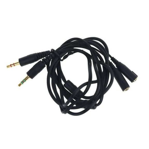 TIERPOP Extension Cable headset extend cord for siberia v2 gaming headphone