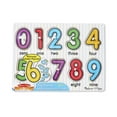 thumbnail image 1 of Melissa & Doug 13273 See-inside Numbers Peg Puzzle, 1 of 1